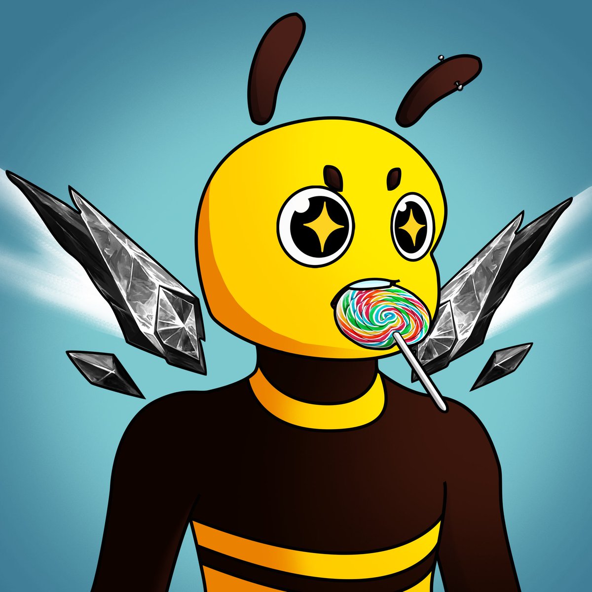 Austpower29's tweet photo. @The_Crobees Part of my hive got one more put he’s pictured shy, let’s go bees honey it up 🐝🍯🐝. https://t.co/JwucrCfRqp
