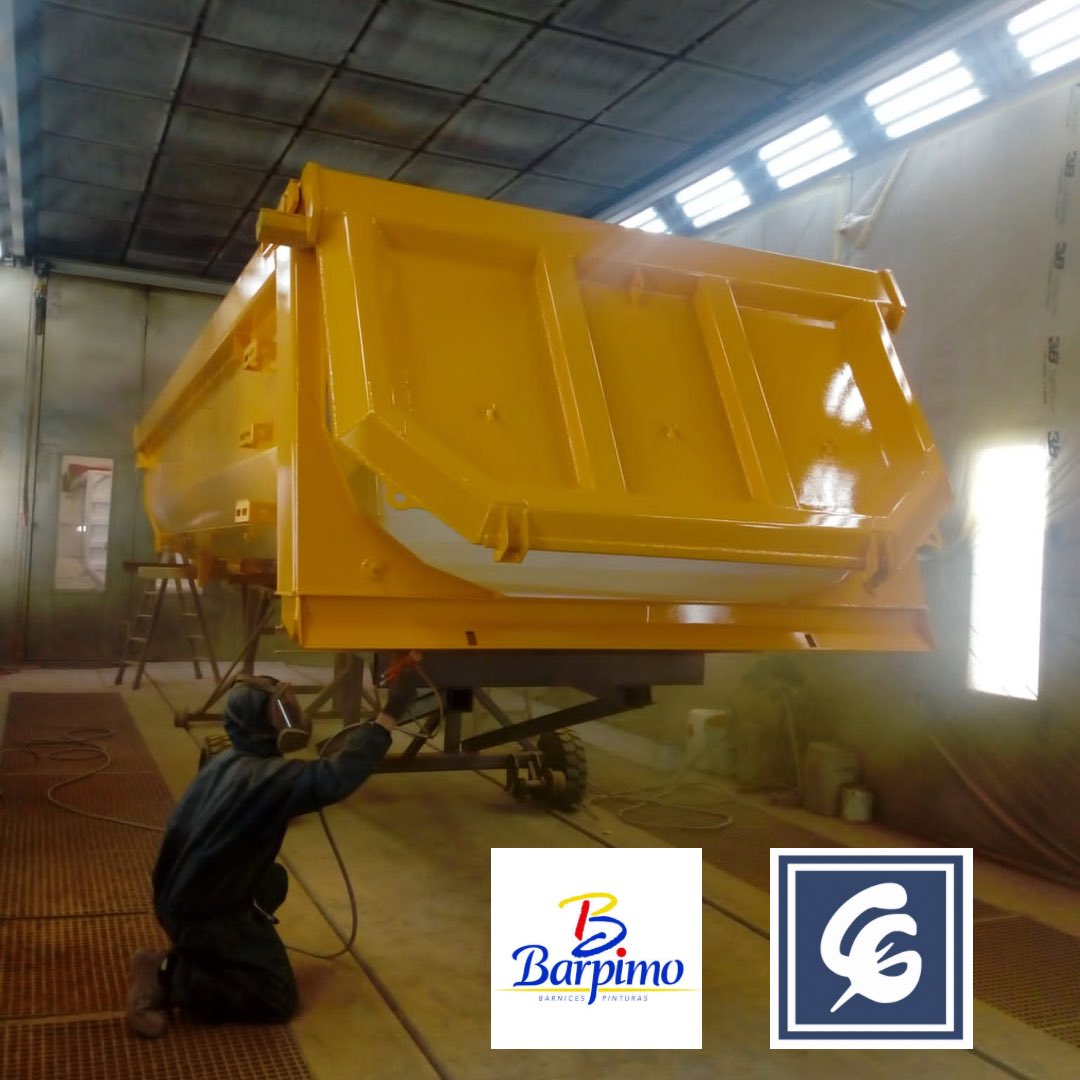 GrupoGaray's tweet photo. Trabajo realizado con pinturas @barpimo en un cliente de Industria de Castilla-La Mancha #pintura #grupogaray #barpimo #industria https://t.co/wtzbEGxa1y