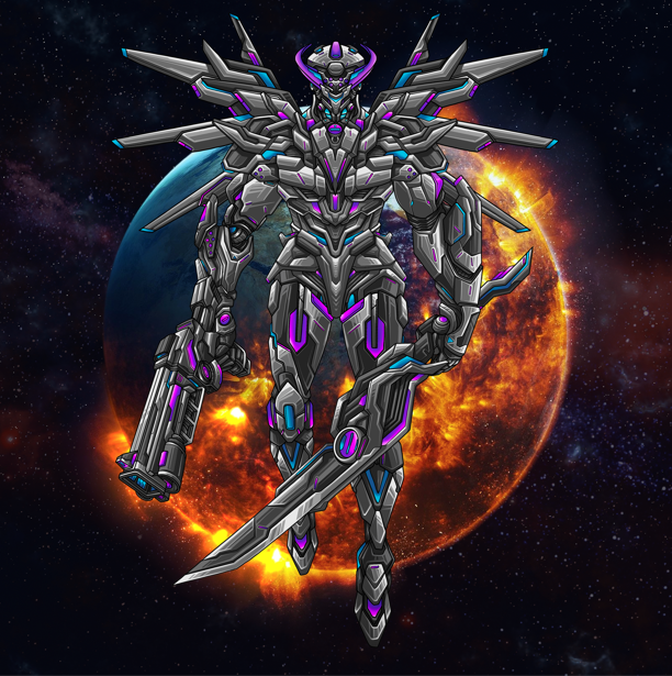 Vanguards_SOL's tweet photo. Ready to save the planet from extinction? Your deadliest weapon is your mech! 🦾

#vanguards #solananft #nftcommunity #NFTs https://t.co/CmxXm2DAFo