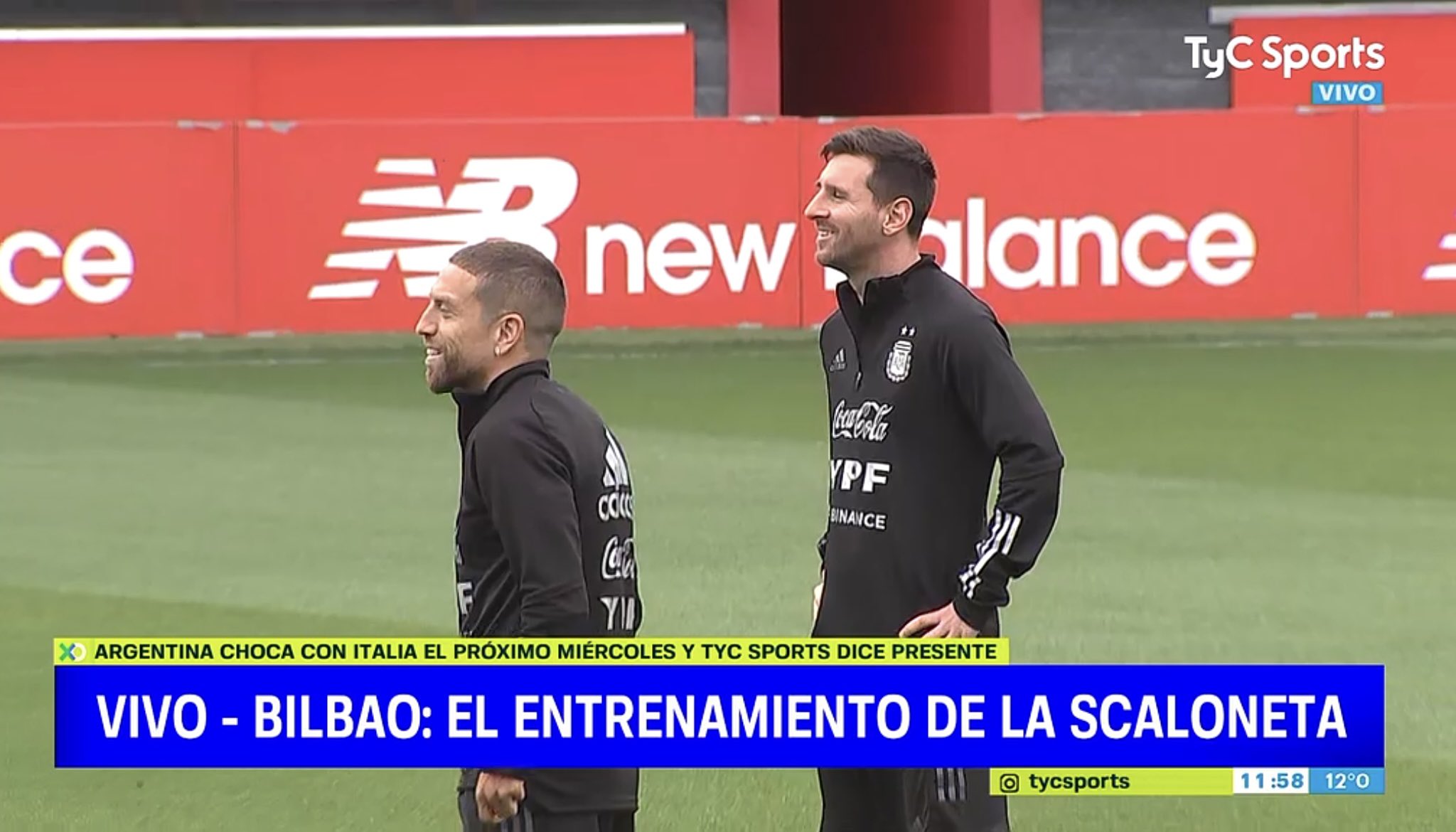 TyC Sports on Twitter "¡AHORA! El entrenamiento en VIVO de la