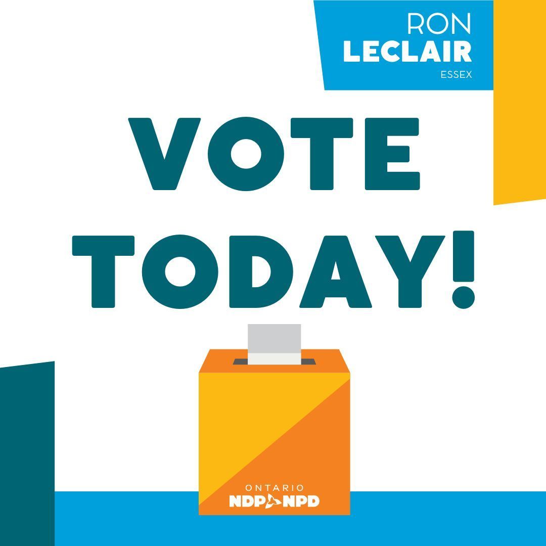 You can vote today at any of the advanced polls!

For more information visit: HowYouVote.ca
