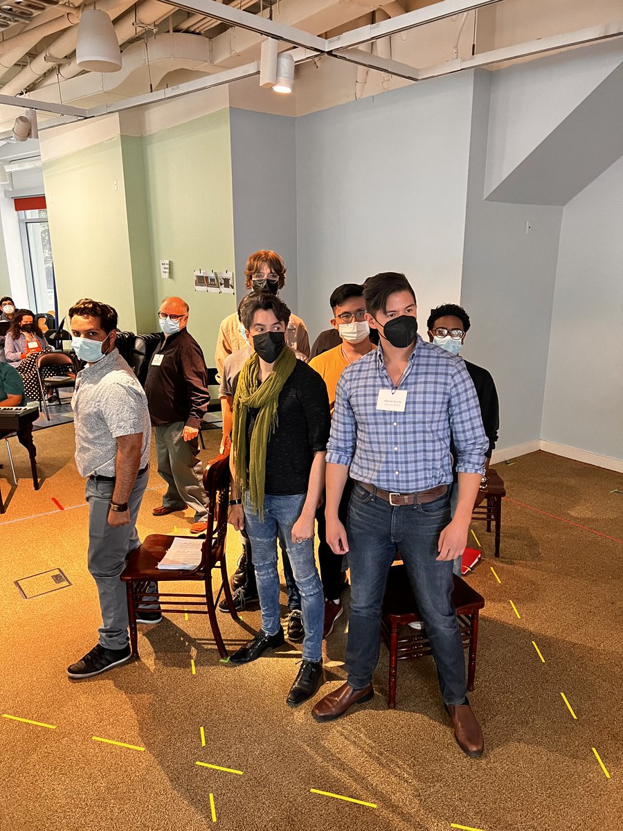 tgratta's tweet photo. Our production of #GiuliettaeRomeo is right around the corner, so here's a sneak peak of what our cast and crew have been up to. We would also like to thank @nyit and @MediaproUS for your collaboration!
#GrattacieloInBPC #Zandonai #FestivalofNY #TeamCapulet #TeamMontague https://t.co/ChjwfO3qj9