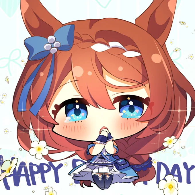 クリークさん誕生日おめでとうございます🍼✨
#ウマ娘 #スーパークリーク #スーパークリーク生誕祭2022 