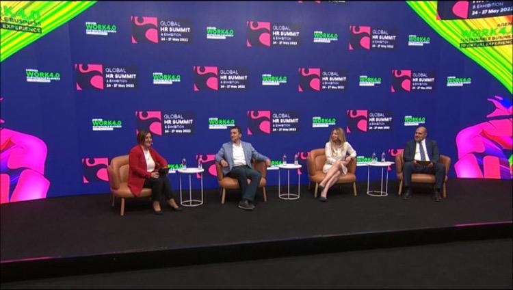 Global HR Summit &amp; Exhibition'da Engage &amp; Grow master koçumuz Ümit Erdem, ''Çalışan Bağlılığı: Hedefler ve Sonuçlar'' başlığı altında Tuncer Gülsaran, Ali Rıza Aksoy ve Seçil Namruk ile konuşmacı olarak katıldı.

#engageandgrow #hrsummit #hr #humanresource #summit