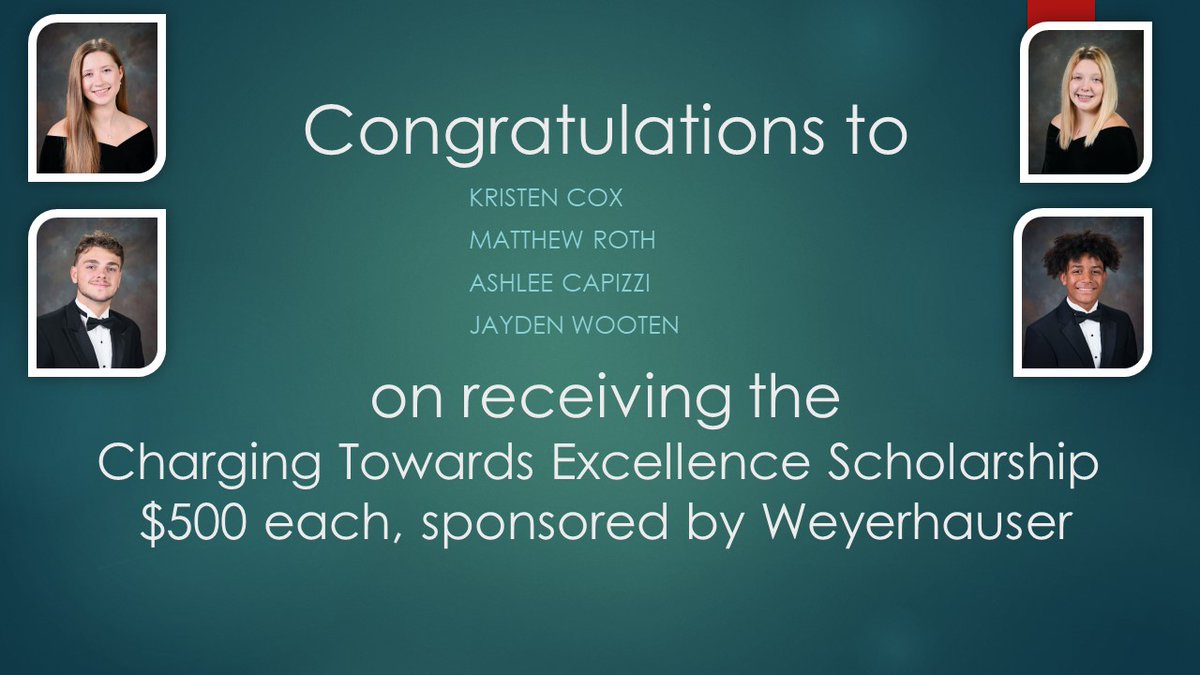 Congratulations!!! #aghschargers #aydennc #griftonnc #chargingtowardsexcellence