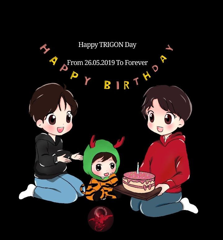 Happy TRIGON Day 🖤❤️
#3YearsBeingTRIGON 
#TRIGON