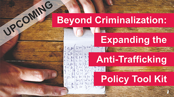 TraffLab's tweet photo. 1/ Please join us on 27 June: 'Beyond Criminalization: 
Expanding the Anti-Trafficking Policy Tool Kit'. 
The event will launch the 'Alternative Anti-Trafficking Action Plan: A Proposed Model Based on a Labor Approach to Trafficking' 
https://t.co/7WGOr1gilN https://t.co/k8mBszI22n