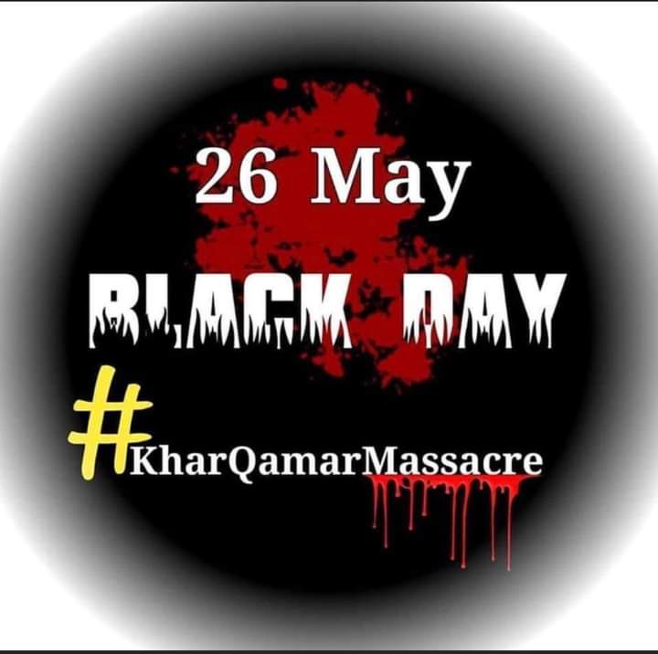 noorsher_khan's tweet photo. Khar Kamar Sankha is not to be forgotten. This was the day when the state fired on the unarmed and innocent Pashtuns.
#saveourburningforest
#KharQamarMassacre https://t.co/f1yESqLczE