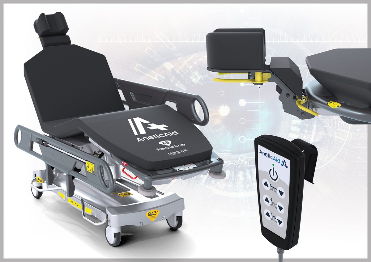 AneticAidLtd's tweet photo. WE ARE JUST SO EXCITED! 🎉
The new QA3 Ophthalmic Stretcher combines outstanding surgical access with patient comfort!
Read our recent blog article on the Ophthalmic Stretcher here:
https://t.co/zQ1i9c4eJR
#medicaldevices #ophthalmic #aneticaid https://t.co/LH2HnbboVy