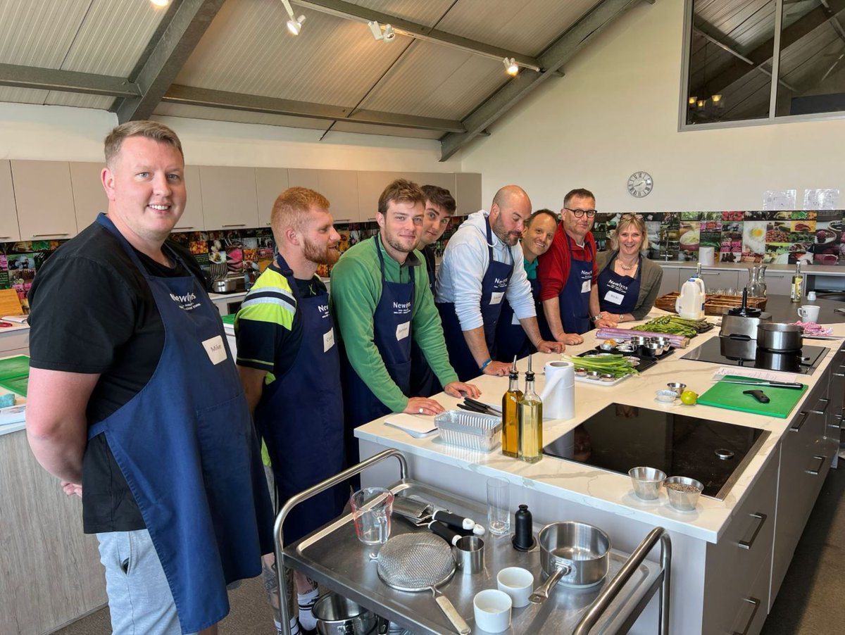 BeereGroup's tweet photo. You know your company is busy when you're having your 2021 Christmas Meal in May 2022. Great time had by all @newlynsfarm Cookery School - thoroughly recommend it for a great experience! #teamworkmakesthedreamwork #outing #ChristmasInMay https://t.co/4lCrerajNP