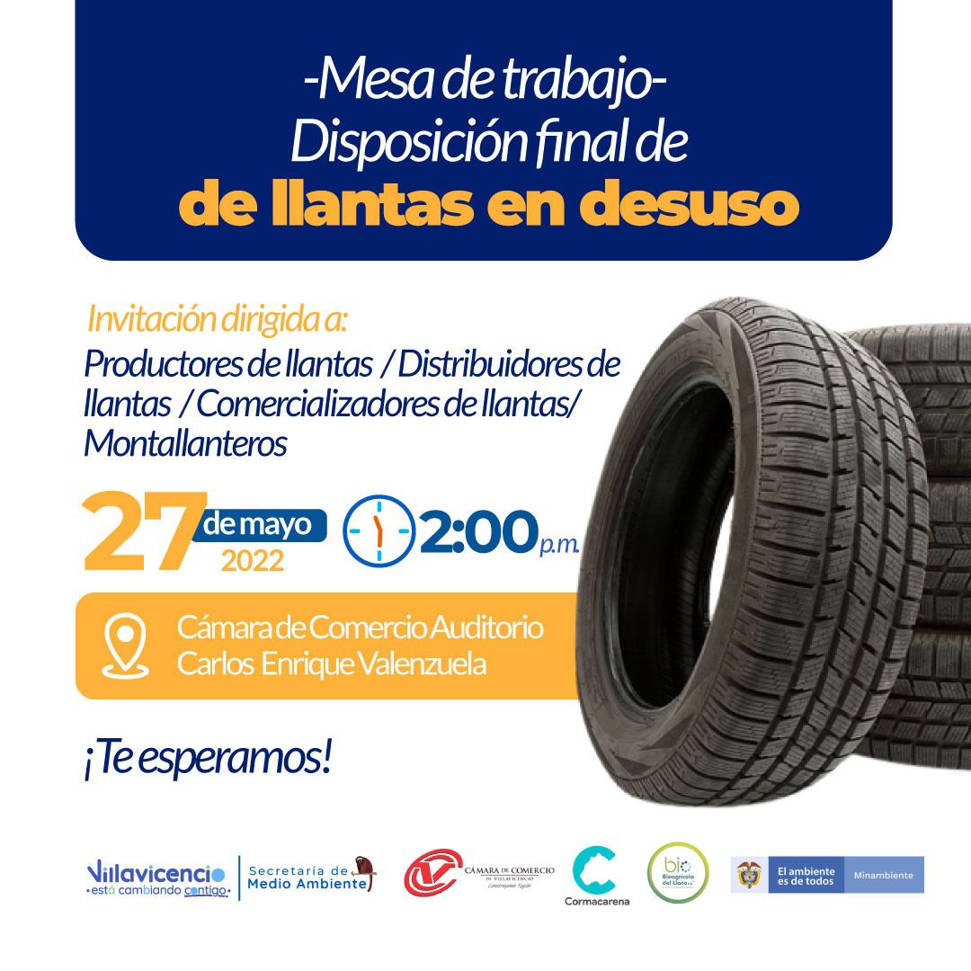 CORMACARENA's tweet photo. Somos ejemplo a nivel nacional por nuestras iniciativas para extraer las llantas de las calles👏, por eso, queremos invitarte a trabajar de manera conjunta para lograr una correcta disposición a este residuo.
#ElMetaLoVale #Cormacarena #SomosVidaSomosMeta https://t.co/0xXZ3KORiX