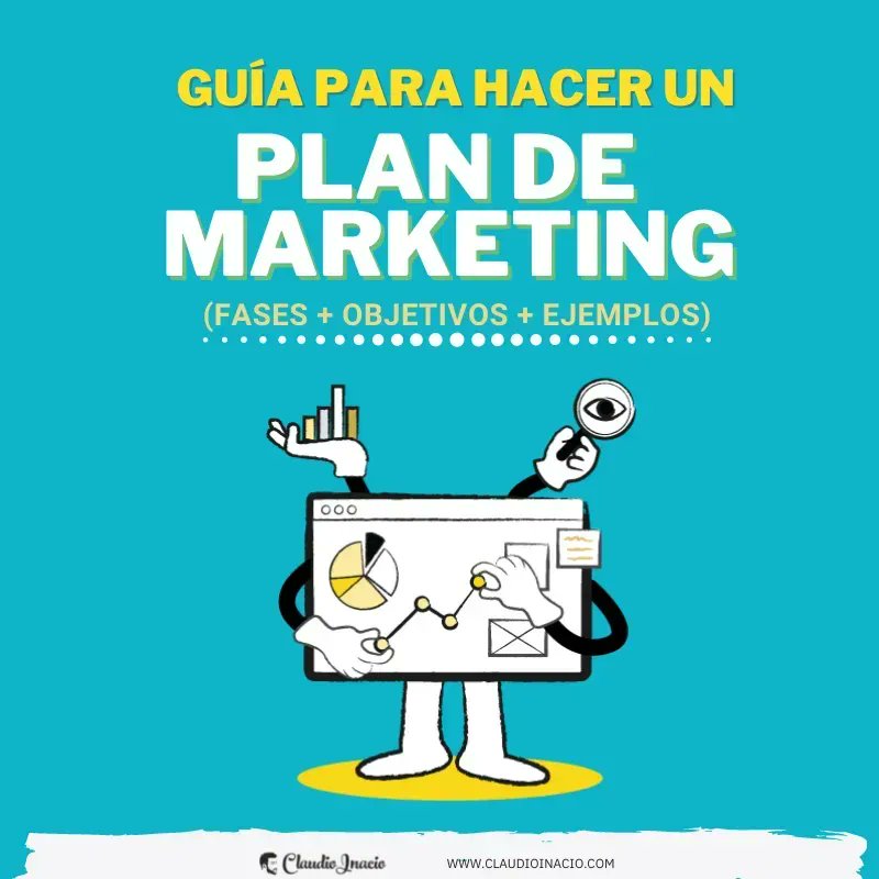 ✅ Cómo hacer un #PlandeMarketingDigital paso a paso (Fases + Objetivos + Ejemplos) bit.ly/3BjoxYd #MarketingDigital