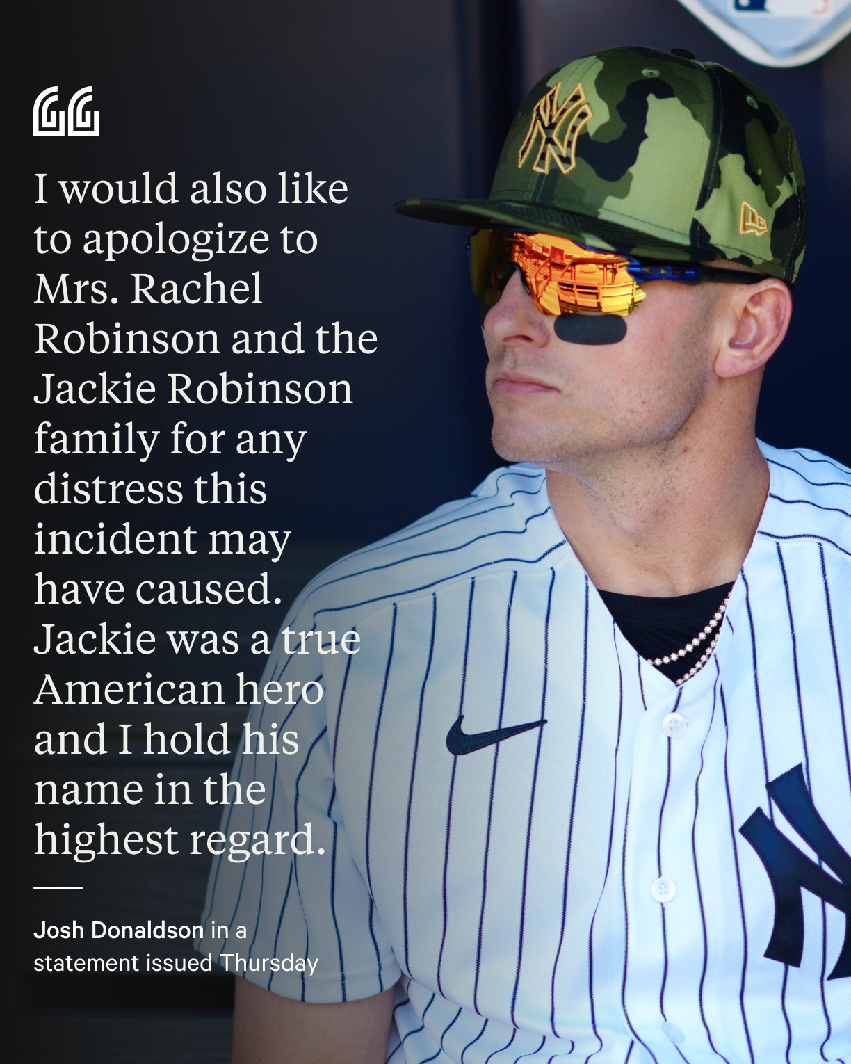 Josh Donaldson apologizes to Jackie Robinson's family 