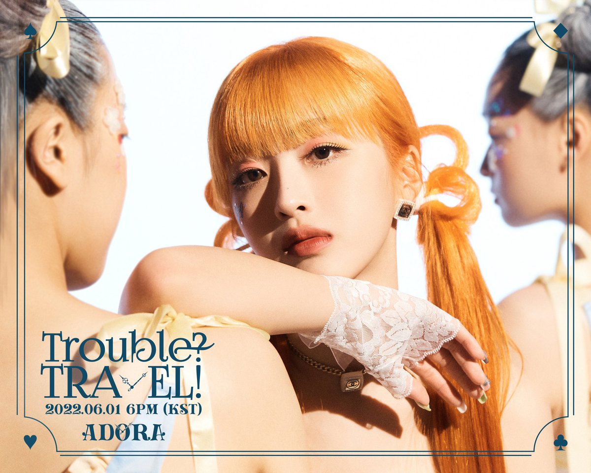 ADORA_INDIA's tweet photo. ADORA [Trouble? TRAVEL!] Concept Image B are out now!
⠀
#아도라 #ADORA @I_AM_A_DORA
#Trouble_TRAVEL @adoraofficialkr https://t.co/qTflmxIYCm
