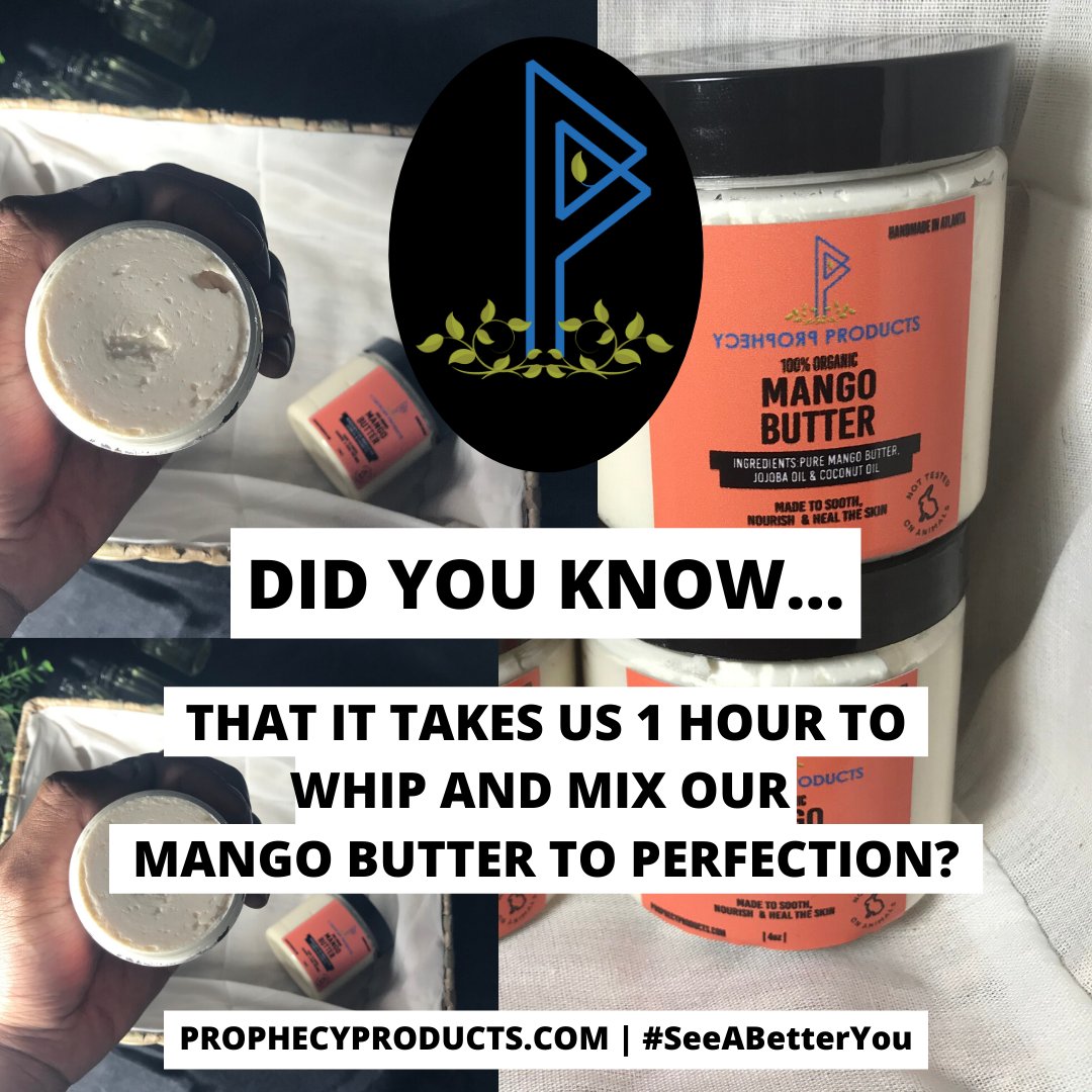 Seriously, You guys. What are you waiting for? 😎 Mango Butter is in stock If you local, call or text us to schedule a delivery. Outside of Georgia? No problem, we've shipped over 1000 orders.