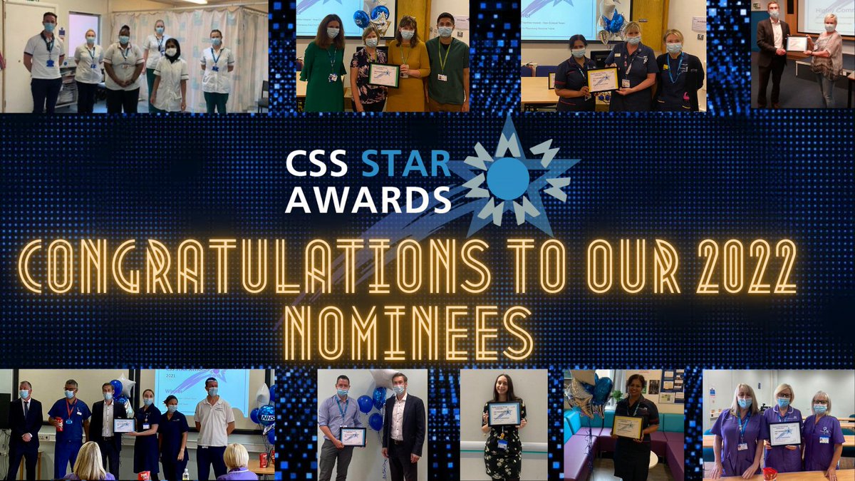 MFT_CSS's tweet photo. Huge congratulations to all of the 319 CSS Star Awards Nominees for 2022!
Emails informing all nominees have now been sent and shortlisting will start in early June.  Winners announced in July!
Congratulations to all!🎉🎉🌟🌟 https://t.co/SOsVexdvWz