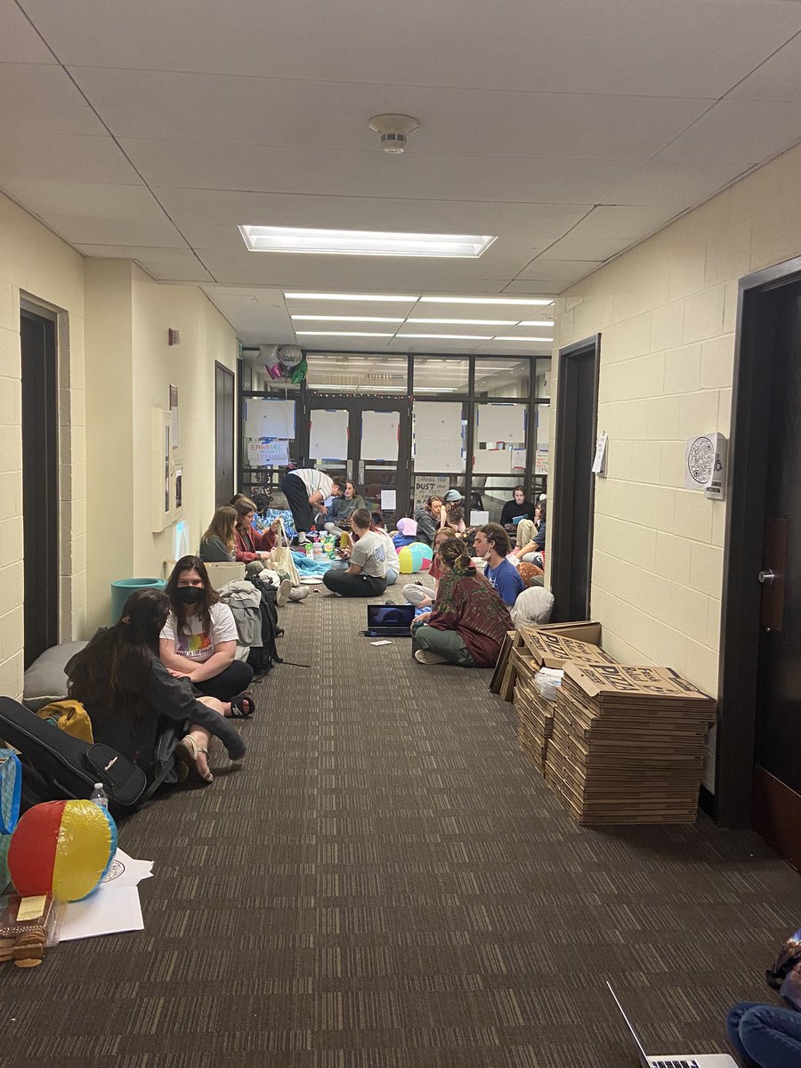 Seattle Pacific University students are currently on day 3 of a sit-in protesting a decision to uphold homophobic policies on our campus. We have support from faculty, staff and alum who also want change.
RT TO SPREAD AWARENESS and pressure our university to address our demands