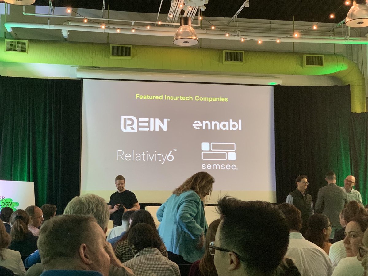 SemseeQuotes's tweet photo. Innovation is critical to insurance. We shared the stage yesterday at #InsurtechBoston with @Relativity_6, @REINinsurtech & ennabl sharing how we are putting agents first as we transform commercial quoting. https://t.co/z0kLz88akK