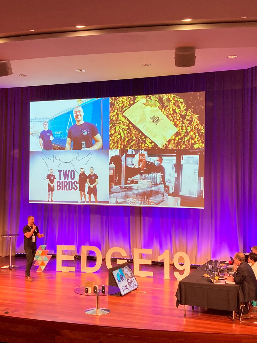 JC_FoodDrink's tweet photo. One of our top pitches at Edge today was from Glaswegian start up @twobirdsdrinks - we’ve been lucky enough to sample their vitamin enriched cold brew coffee and mint &amp; green tea. Top tasting, locally produced drinks with health benefits. Great job Danny &amp; team.

#EDGE19 https://t.co/NKDINFyPps