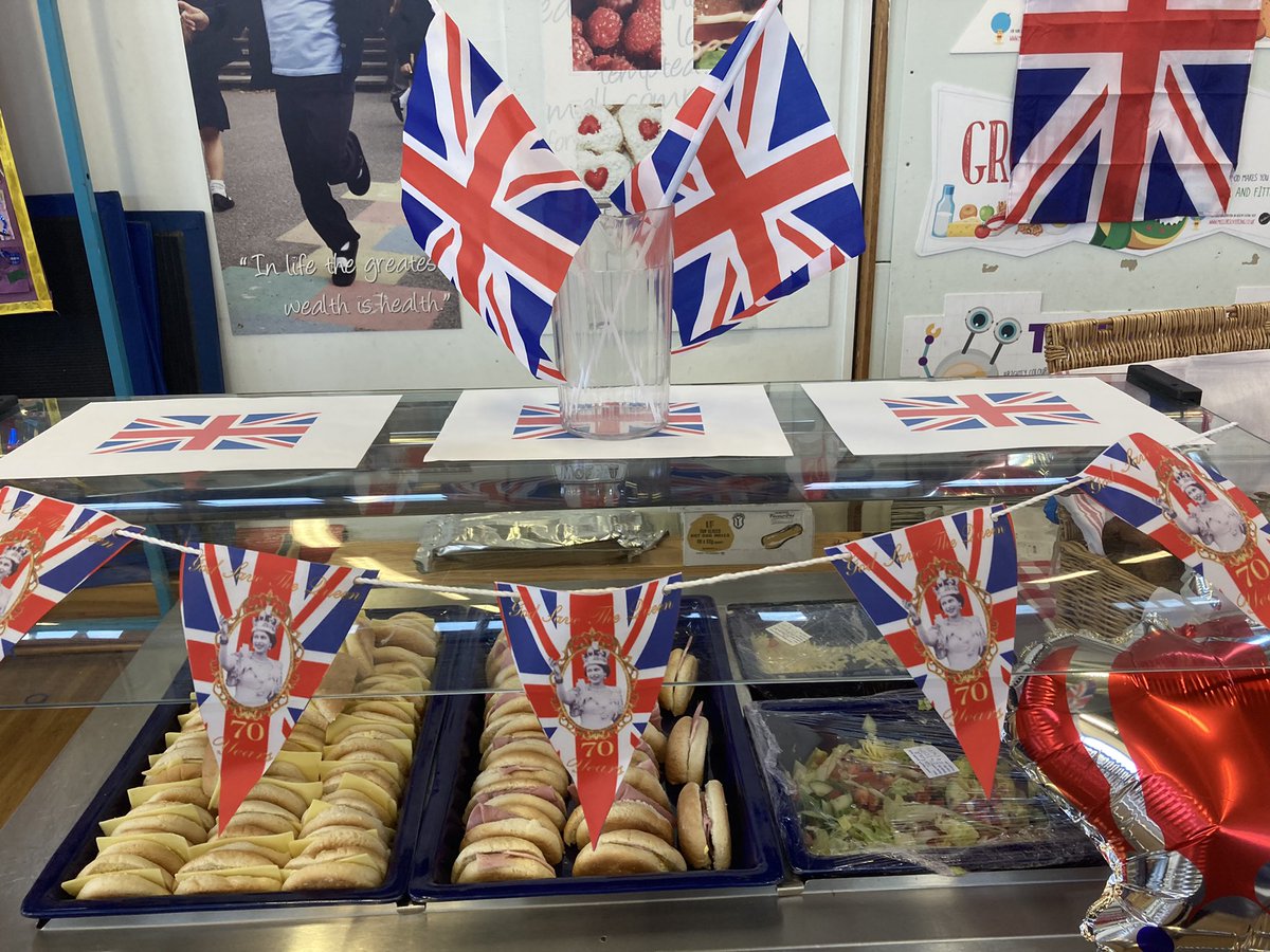 Jubilee party #stwilfrids great team fab food well done ladies #mellorscatering