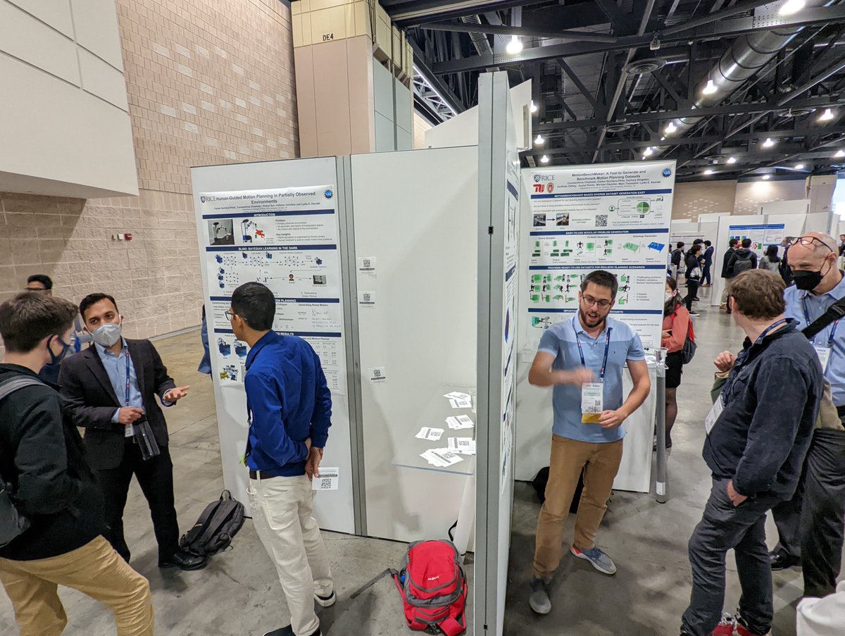 Kavraki Lab (@kavrakilab) on Twitter photo <a href="/KavrakiLab/">Kavraki Lab</a> at IEEE ICRA 2022 <a href="/ieee_ras_icra/">IEEE ICRA</a> . Check out all the exciting work at
kavrakilab.org/publications.h…
with <a href="/tianyang_pan/">Tianyang Pan</a> <a href="/CChamzas/">Constantinos Chamzas</a> <a href="/QuinteroPCarlos/">Carlos Quintero Pena</a> <a href="/DrRobotPhD/">Rahul Shome</a> <a href="/LydiaKavraki/">Lydia Kavraki</a>
#robotics #ICRA2022 #ICRA #ai <a href="/KavrakiLab/">Kavraki Lab</a> at IEEE ICRA 2022 <a href="/ieee_ras_icra/">IEEE ICRA</a> . Check out all the exciting work at
kavrakilab.org/publications.h…
with <a href="/tianyang_pan/">Tianyang Pan</a> <a href="/CChamzas/">Constantinos Chamzas</a> <a href="/QuinteroPCarlos/">Carlos Quintero Pena</a> <a href="/DrRobotPhD/">Rahul Shome</a> <a href="/LydiaKavraki/">Lydia Kavraki</a>
#robotics #ICRA2022 #ICRA #ai