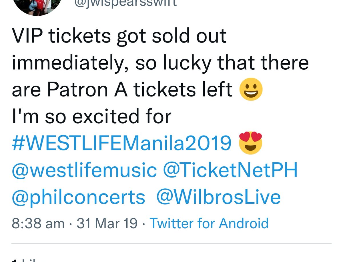 philconcerts's tweet photo. Here's what went down during #WESTLIFEManila2019 tickets selling. #SOLDOUTAGAD 😱

#WESTLIFEManila2023 tickets go on-sale June 4th at 10AM via @TicketNetPH https://t.co/6mMQjxII34