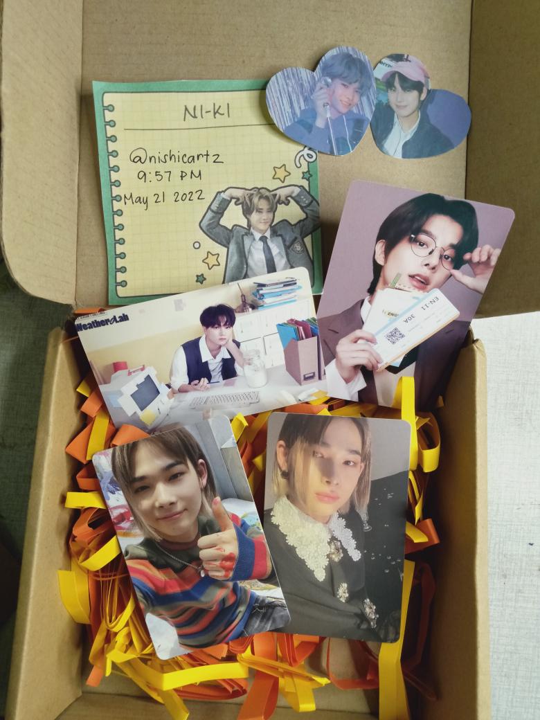 nishicartz's tweet photo. ೃ⁀➷ #mailsforkae

Hello, @ta_nge_rine !! Ni-ki came home safely po. Ni-ki pintor haver naa, it's my very very prio pc and thank you po talaga for letting me adopt it huhu. Tysm for packing it very well and also sa freebies and qt ng sunki AAAAA🫶🫶🥹
#thxanniecart https://t.co/ZIeIHn9MvU
