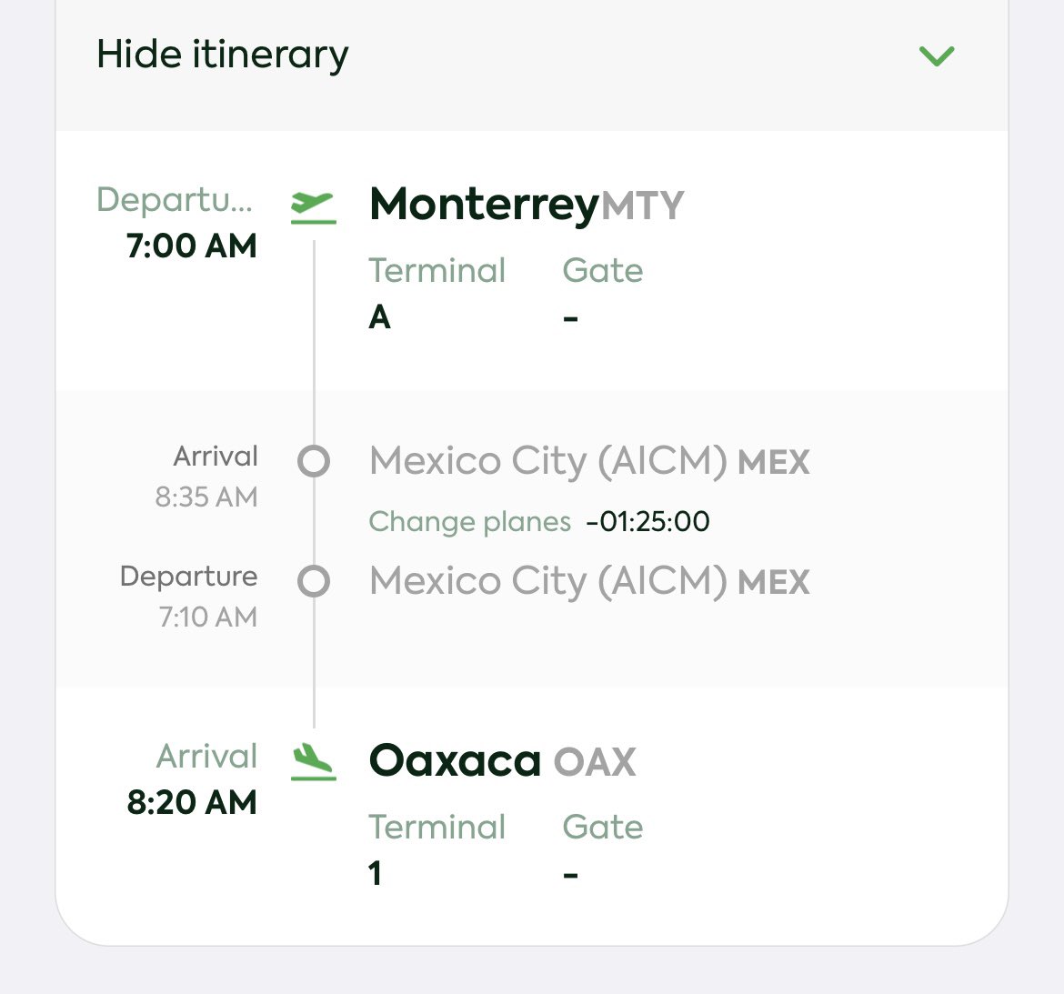 juliohea's tweet photo. Que pedo raza @VivaAerobus estoy tratando de entender este cambio en el itinerario. Pregunta seria, algo estoy leyendo mal, o efectivamente debo buscar la manera de viajar en el tiempo y poder asi llegar a mi conexión? Gracias https://t.co/UIBXfoVAUG