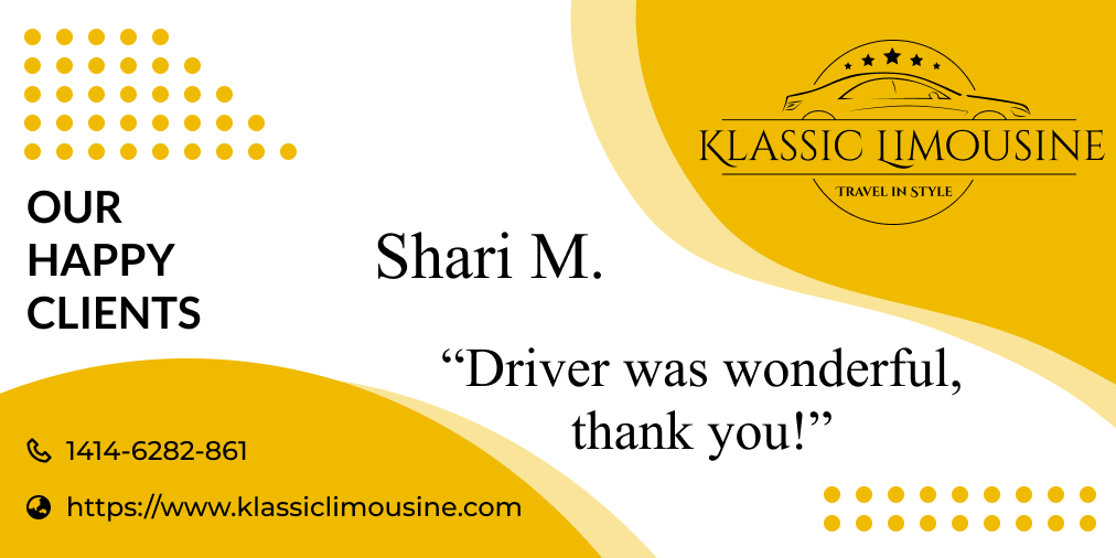 KlassicLimo's tweet photo. Meet Our Happy Clients. 

Book your luxury limousine on our website.

#MilwaukeeBlackService #MilwaukeeBlackCarService #MilwaukeeBlackCarLimousineService #MilwaukeeLimousineService #LuxuryCarServiceMilwaukee https://t.co/O8vvnZqNY3
