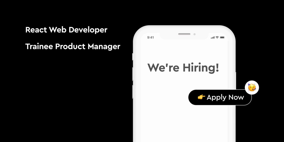 3advance's tweet image. Come work with our talented team and help us build some groundbreaking products! We’re hiring for a React Web Developer and for a Trainee Product Manager. Read the job descriptions and apply online! ➡️ hubs.li/Q01c7ST-0
#Hiring #AppDev #ReactWeb #Product #JobOpening