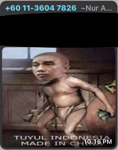 Yth Bpk <a href="/jokowi/">Joko Widodo</a> <a href="/DivHumas_Polri/">Humas Polri</a> <a href="/CCICPolri/">Direktorat Tindak Pidana Siber Bareskrim Polri</a> <a href="/KSPgoid/">Kantor Staf Presiden</a> <a href="/ListyoSigitP/">Listyo Sigit Prabowo</a> mohon segera usut ISP pengguna +601136047826 karena tlah menghina RI1 .
Kwn2 mohon RT dong biar cpt kelar .
Makasih pak …!