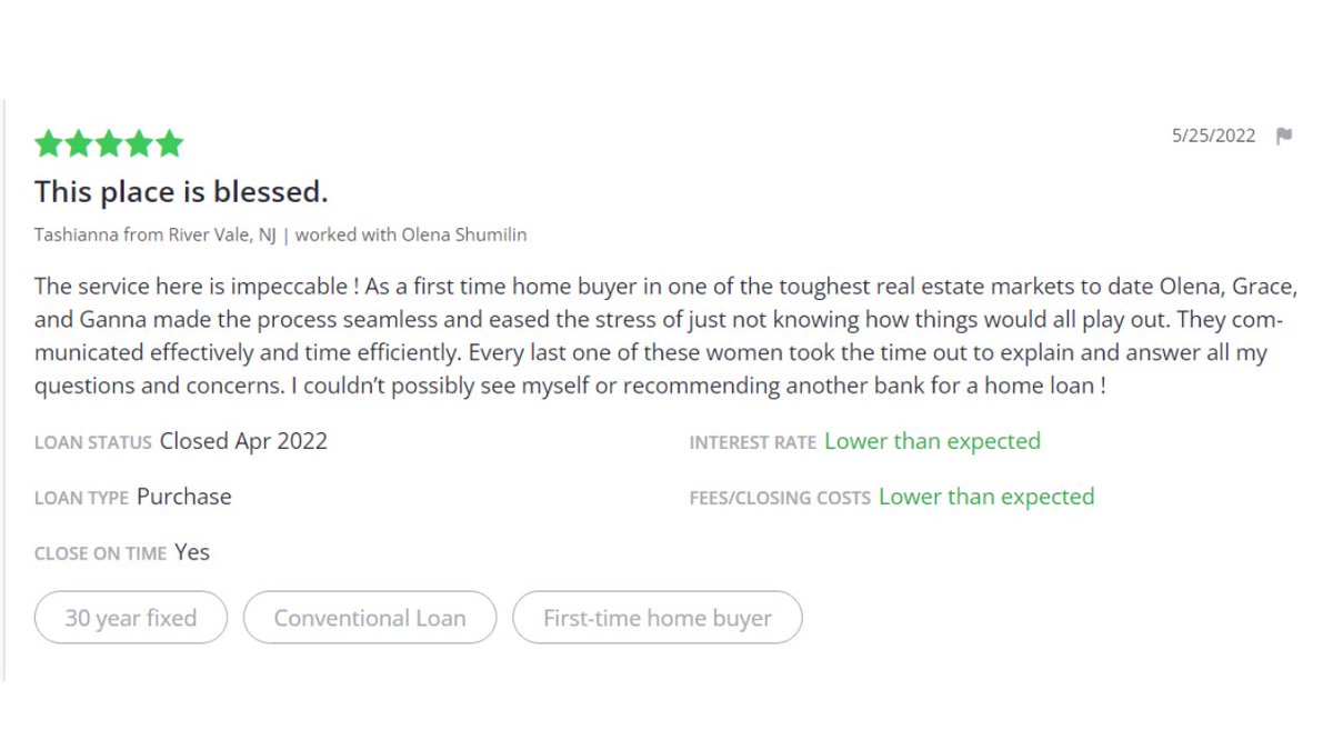 Buying your #firsthome is a BIG deal and it comes with BIG questions &amp; concerns. That's where we come in. 
Thanks to Tashianna for sharing her experience using NVE as her lender and BIG congratulations to her on her #newhome!  ⭐️⭐️⭐️⭐️⭐️