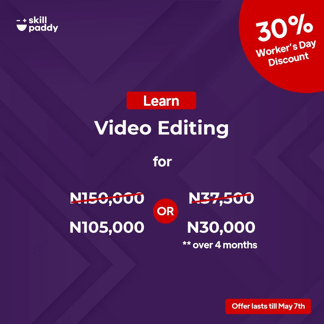 FunmiKolz's tweet photo. It’s very important to have a skill in this our Nigeria. @skillpaddy is offering 30% on all these courses
#UpskillWithSkillPaddy https://t.co/BH80gcVHLx