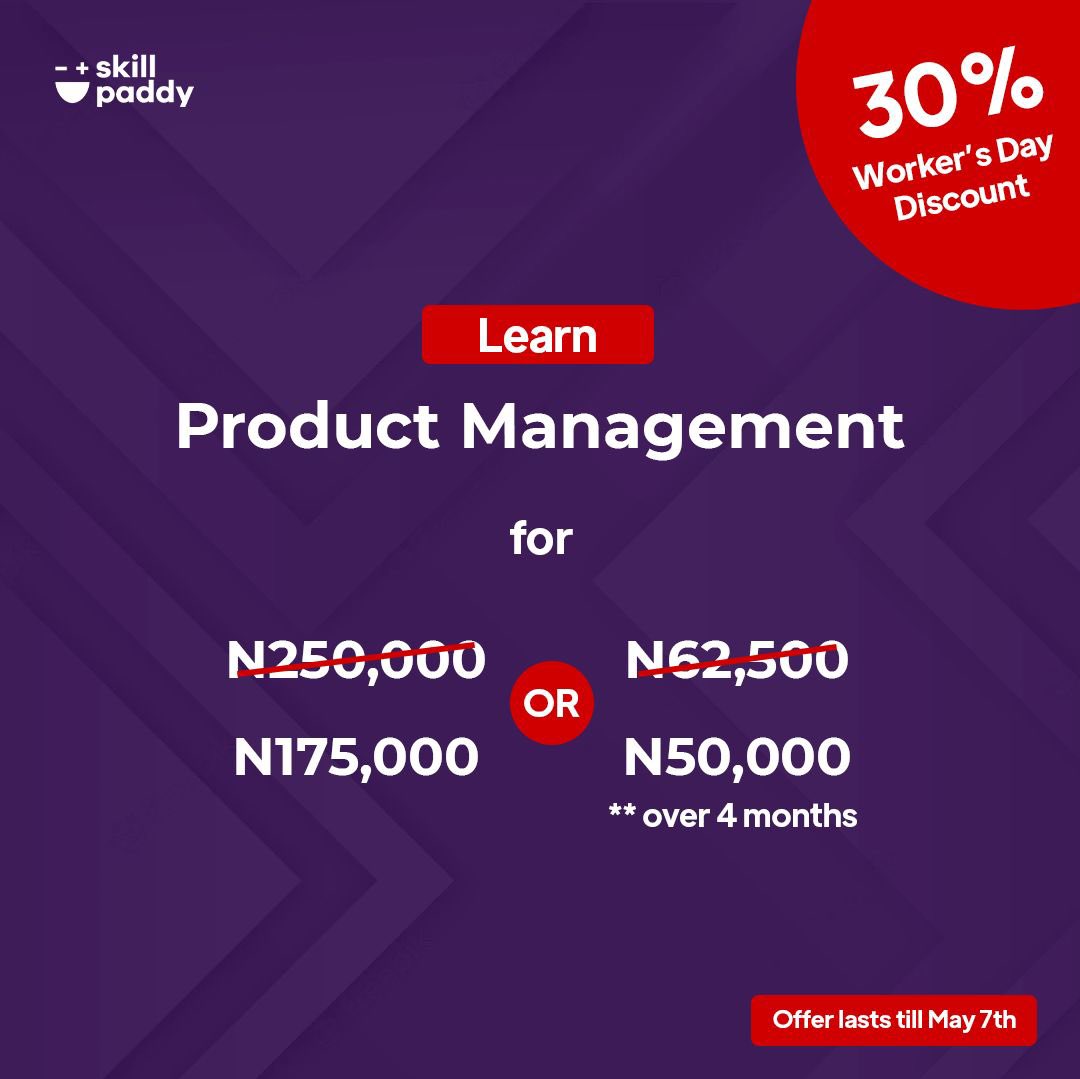 FunmiKolz's tweet photo. It’s very important to have a skill in this our Nigeria. @skillpaddy is offering 30% on all these courses
#UpskillWithSkillPaddy https://t.co/BH80gcVHLx