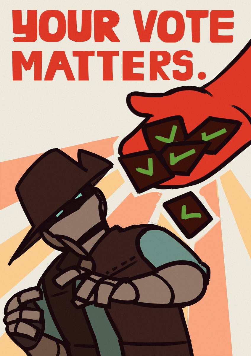 「here's some anti-bot propaganda posters 」|🍑Pech🍑のイラスト