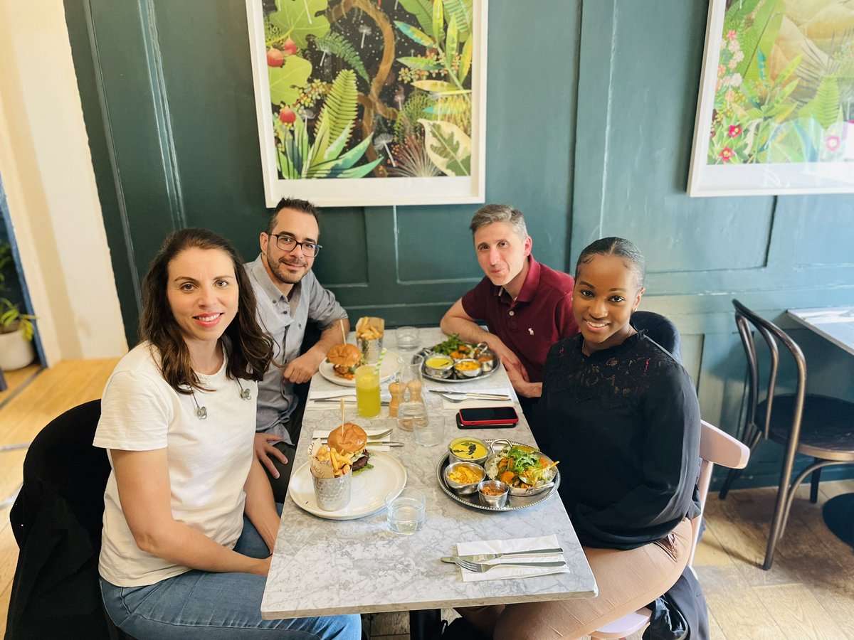 Finally back together with these two. Our graphic designers have been with us well before Mozer even existed. The best in the market. <a href="/wediditcreative/">wedidit creative</a> #bidandproposalgraphicdesigners #lunching