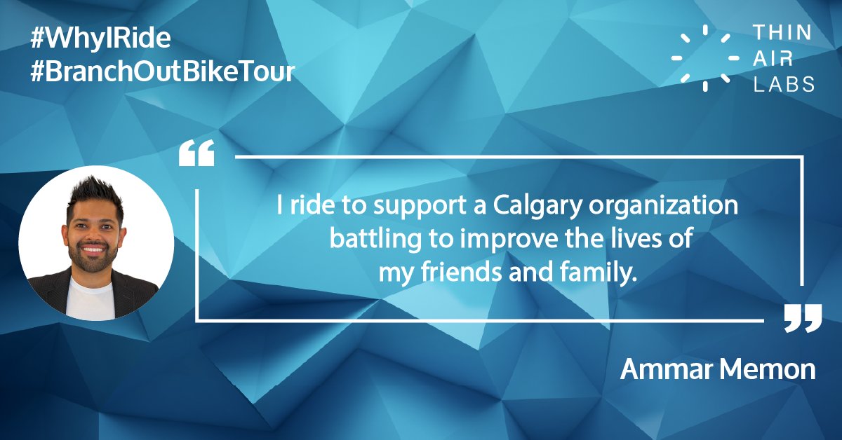 thinair_labs's tweet photo. Did you know there are over 600 types of brain abnormalities?

Did you know @BranchOutFdn is accelerating Canadian research into #neuroscience?

Help us, help them with #BranchOutBikeTour. 

Support Ammar on our Thin Air Heads team!

https://t.co/MGrLEw48G2
#charityofchoice https://t.co/Frac05wyP3