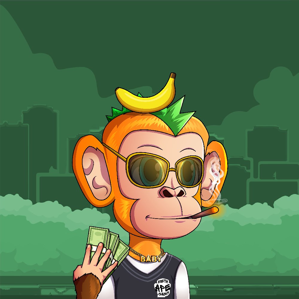 MetaApeGang's tweet image. Current Mood: Tropical Vibes...🍹
