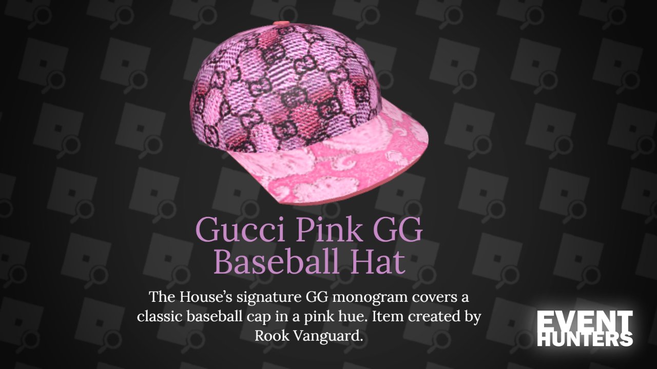 FREE ACCESSORIES! HOW TO GET Pink GG Baseball Hat & Gucci Hair