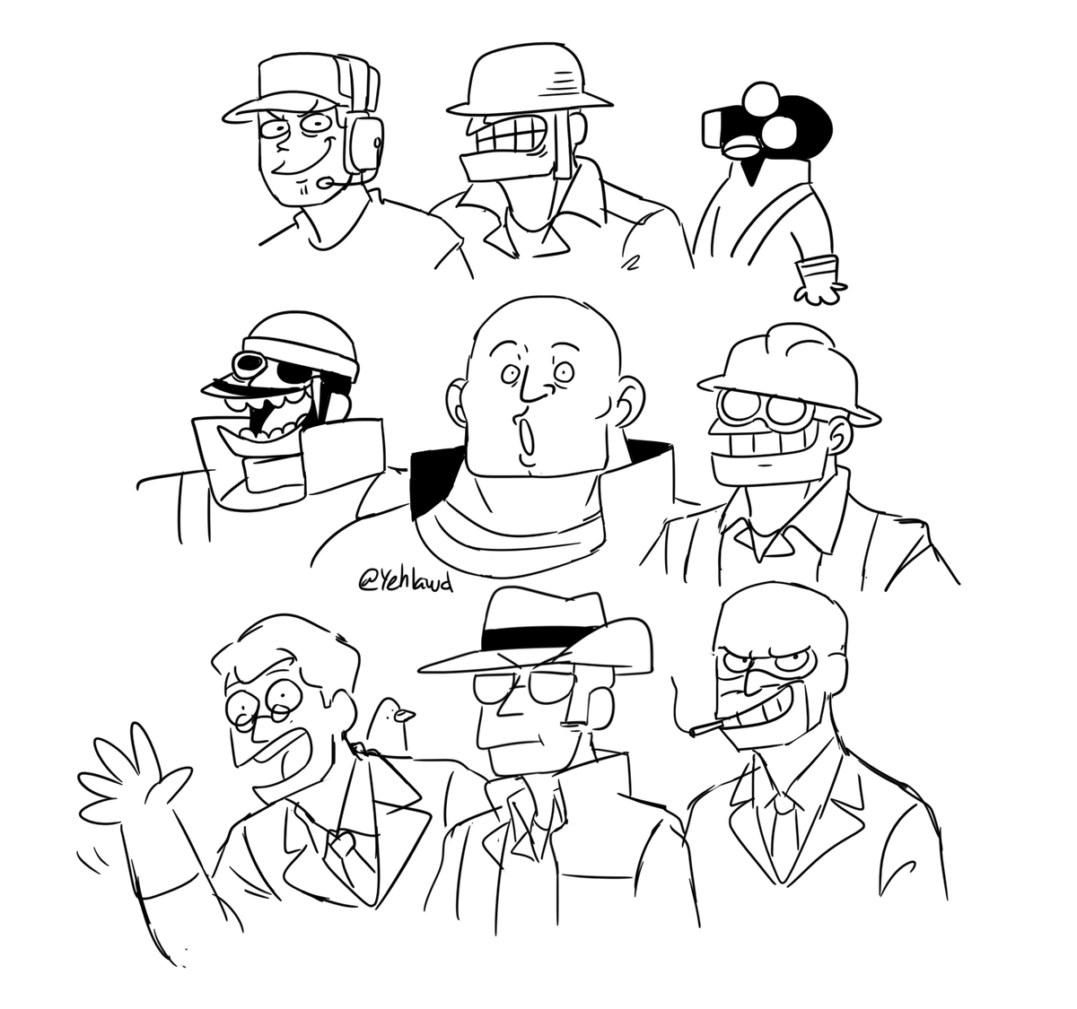 spend a night played #tf2 and it's been long while to have genuine fun with actual strangers. #savetf2 