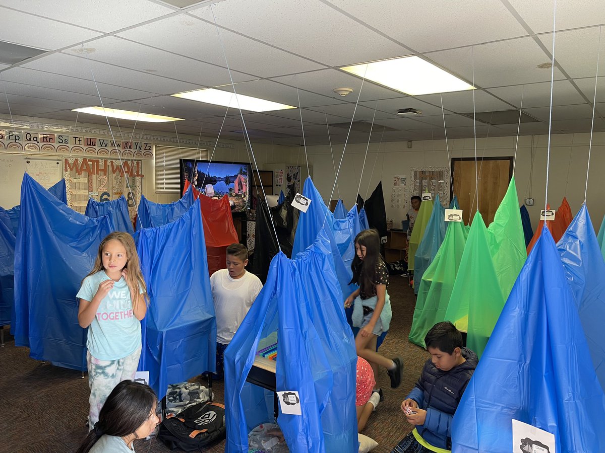 Mrs. Resendiz’s 3rd grade students are so excited that camping day has arrived!⛺️🔦<a href="/SalazarAPSz2/">APSSalazar</a> @Zone2Assoc8