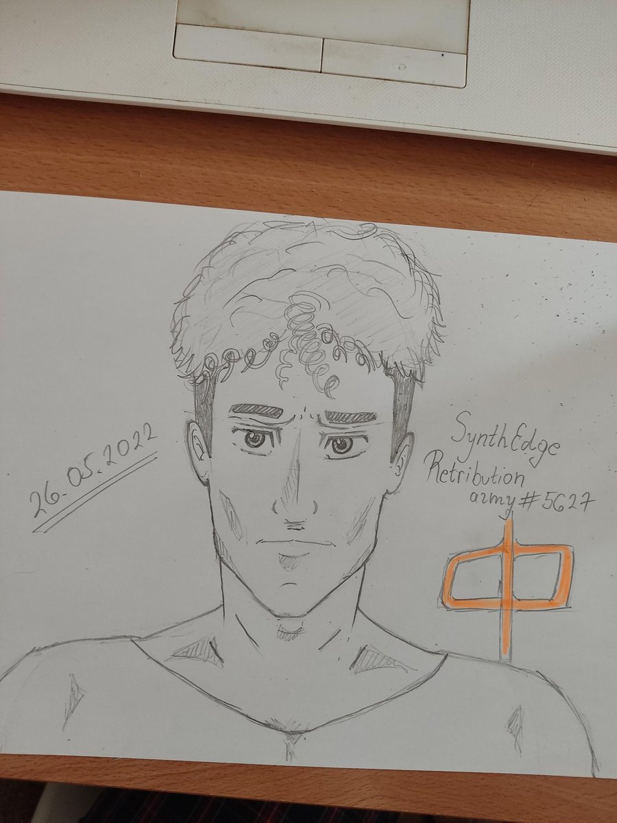 conkelestinjo's tweet image. Self-portraited myself as a Retribution army member. All ready now for the final showdown between the two factions: Abomination vs. Retribution. It's all going down at @zenogakki - check it out! #NFTCommunity #NFTs #Discord #nftarti̇st