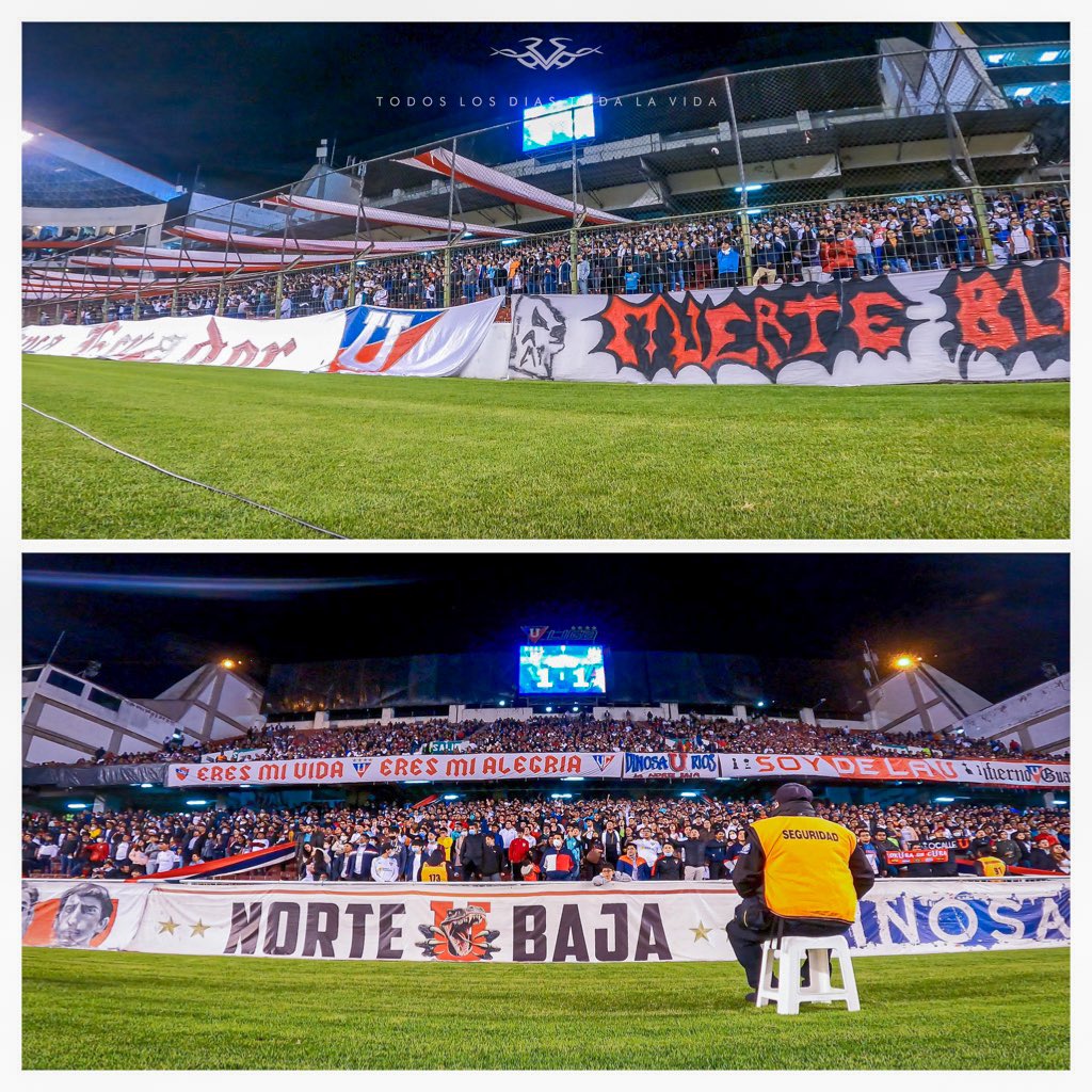 Esta es tu hinchada, la que NUNCA te va abandonar. #LDU #365LDU <a href="/muerteblanca/">Muerte Blanca Ecuador 1998</a> <a href="/DINOSAURIOSLDU/">La Norte Baja!!</a>