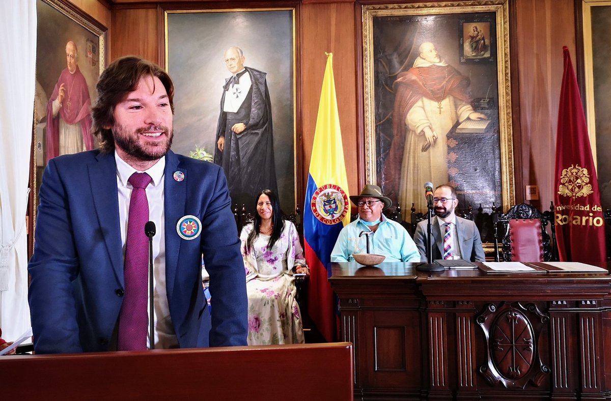 🌎Honramos a la tierra🏞️, la palabra🤝🏽 y el sueño del buen vivir para comunidades #Wayúu en La Guajira🙌🏾 Hoy firmamos una declaración de intención con @URosario y comunidades y autoridades indígenas wayúu (más de 40) que hacen parte de la #Yanama Sigue el 🧵👇🏽