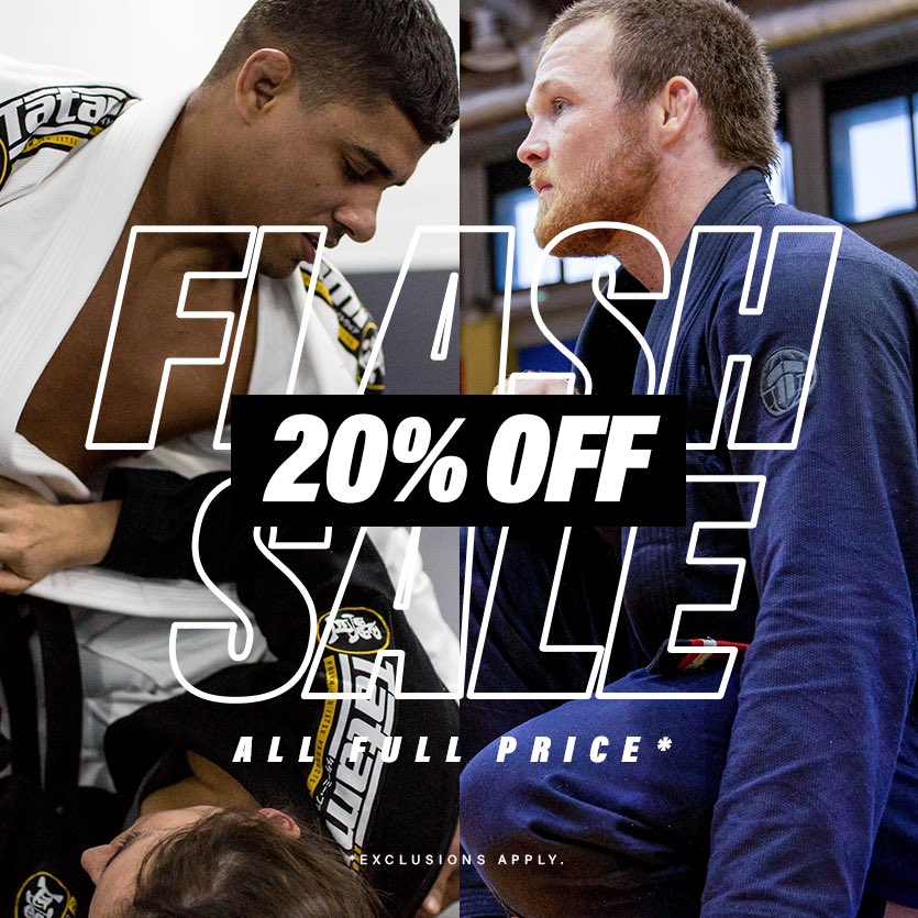🚨 FLASH SALE 🚨 20% OFF full price products! Offer runs across Mens, Ladies, Kids &amp; Accessories. 

Some exclusions apply. See website T&amp;C’s. 

GO GO GO! 👀