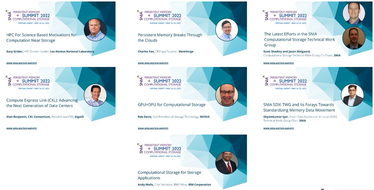 Busy during yesterday's Persistent Memory + Computational Storage Summit? We've kept the platform open and free to access 35 presentations from 40 leading industry speakers!  Register and log in now at sniapmcs.org  <a href="/SNIACMSI/">SNIA ComputeMemoryStorage</a>