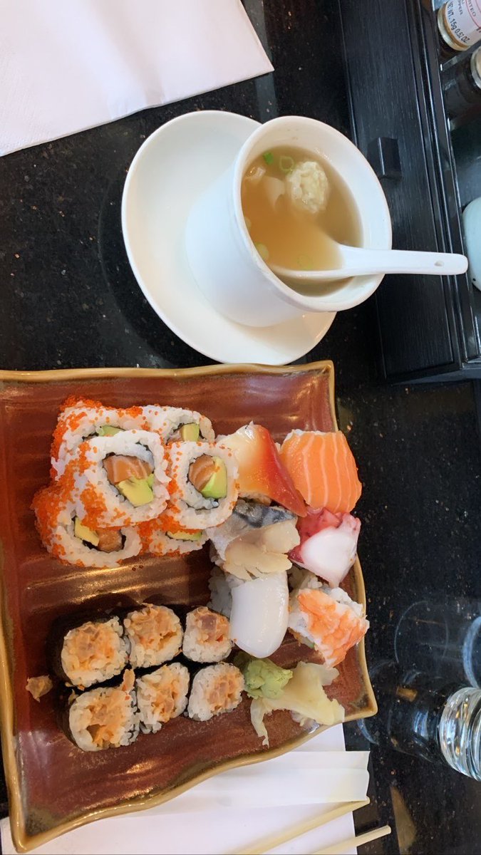 emberfaee's tweet photo. Delicious sushi in Belfast today #duqmediaireland https://t.co/ZHWHD6TWRN