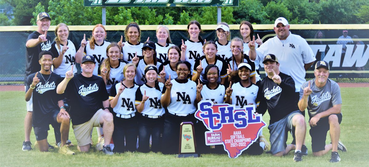 NorthAugustaHS's tweet photo. WE ARE THE CHAMPIONS!!!

Congratulations to the Girls' Softball team who took the State Championship last night!!! https://t.co/pAFu5Uvqv2