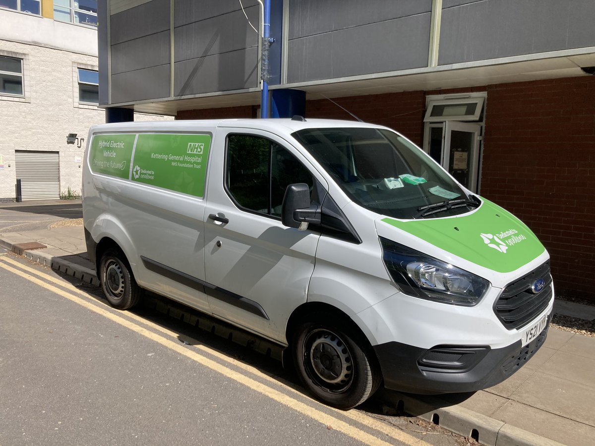 We’ll done to our Estates team. Our new all electric pick up van has arrived at NGH in it’s new colours, replacing the previous petrol version. It joins the fleet of hybrid vans already used at KGH.