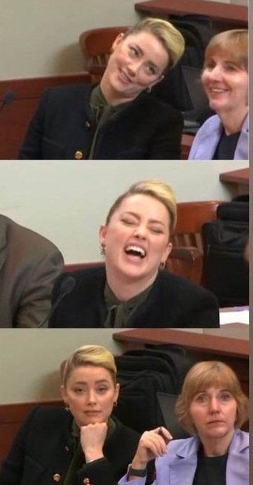 DarthZomb's tweet photo. I am not sitting in this court laughing or sniggering  #DeppHeardTrial #AmberHeardIsAPsycopath #JohnnyDeppAmberHeard #JusticeForJohnnyDeep #AmberHeardIsALiar https://t.co/9eMSJWlswb